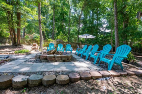 Kernersville King Beds Hot Tub Arcade Firepit